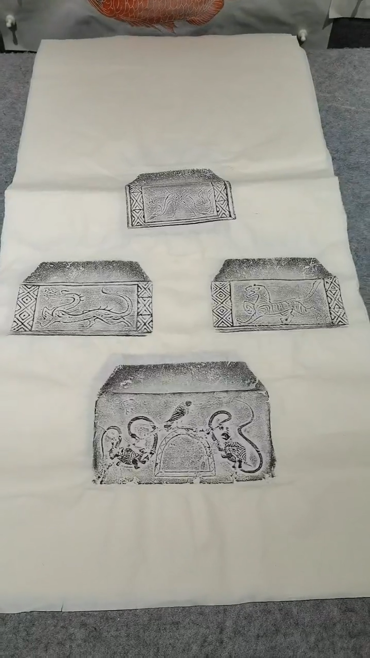 【闪购商品】昌化石印石四神拓片