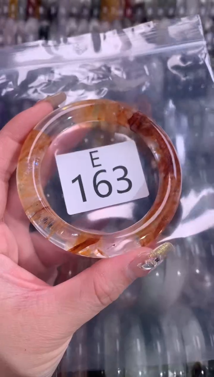 【闪购商品】水晶水晶手镯未镶嵌163-4