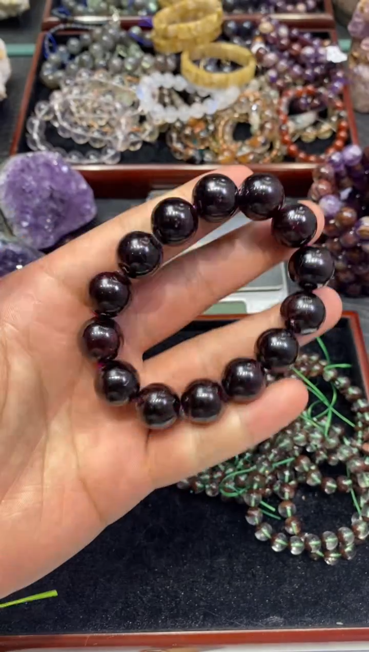 【闪购商品】石榴石手链未镶嵌石榴石