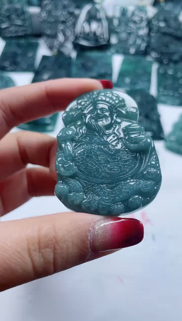 【闪购商品】翡翠颈饰未镶嵌多样性发货一件发货-财神