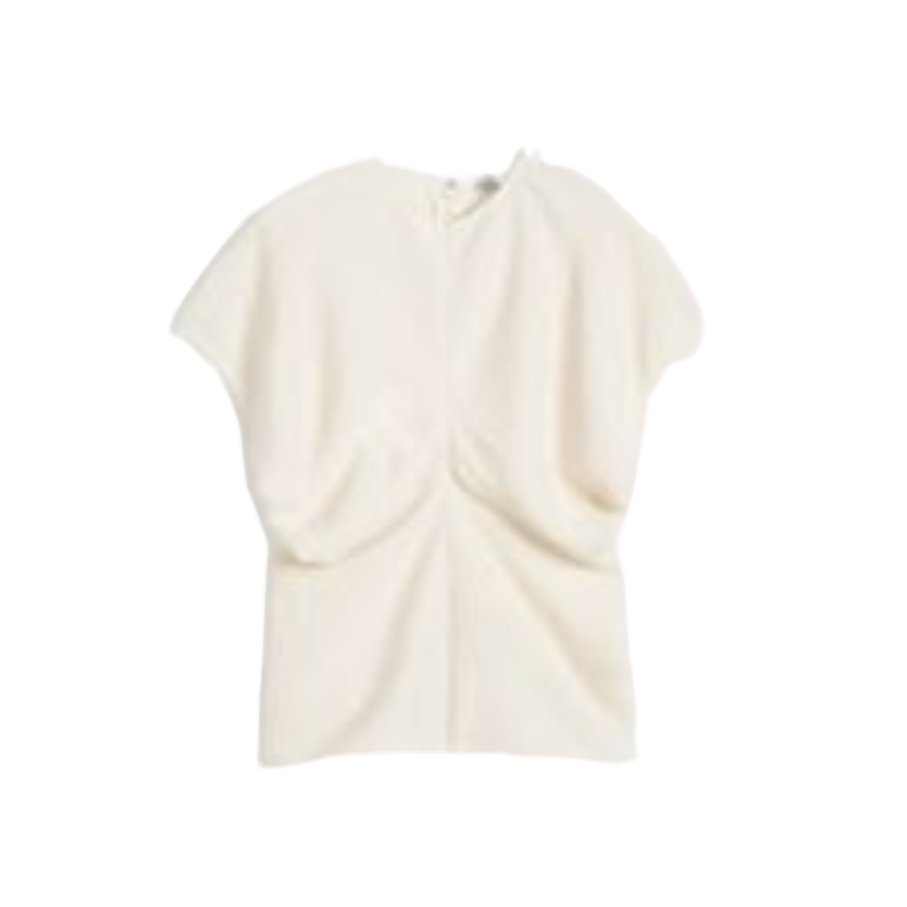【SNDTE 设计师品牌】SND SS25 慵懒褶皱上衣