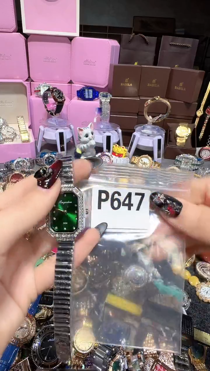 石英机芯不锈钢不锈钢直播定闪专用