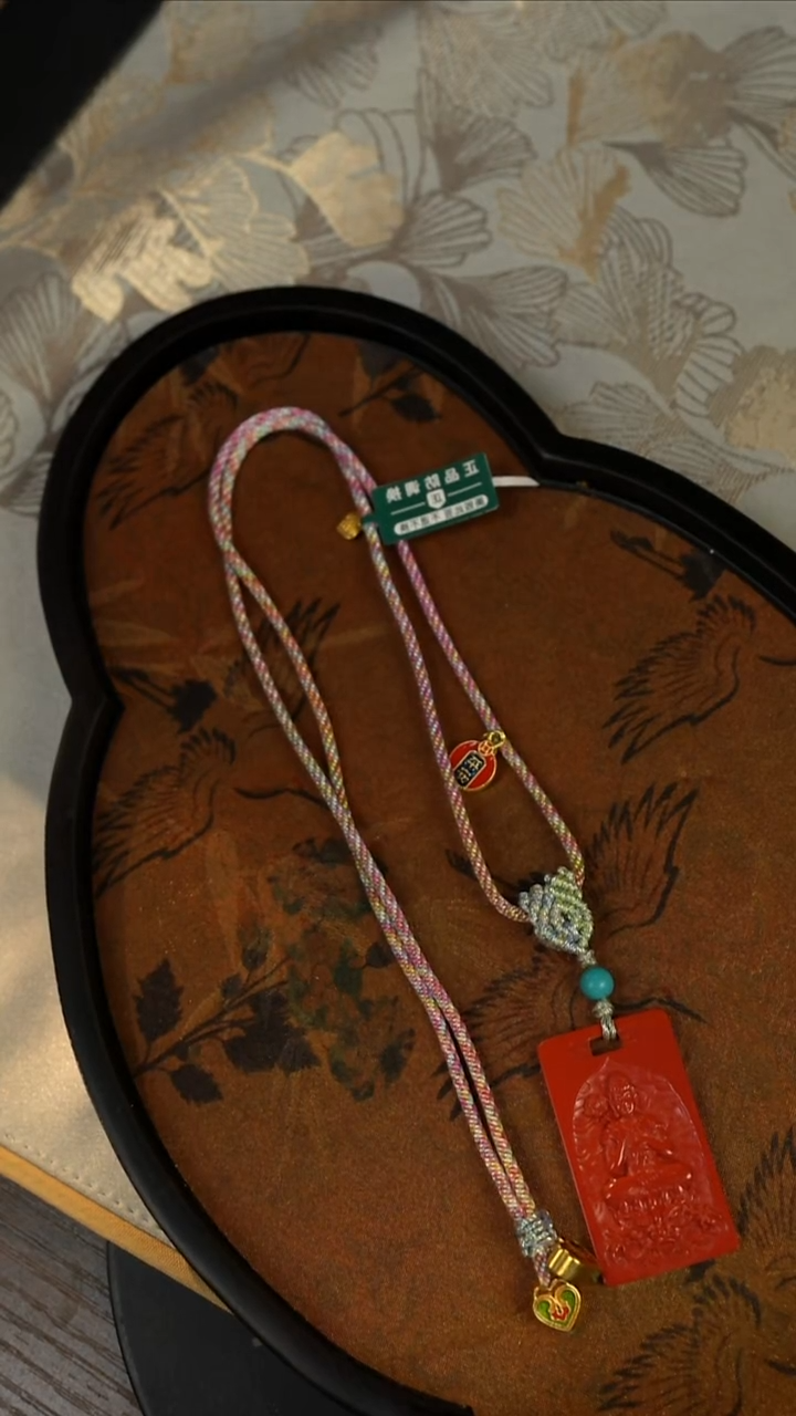 涤纶非金属大势至项链