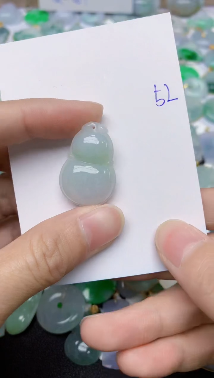 【闪购商品】翡翠颈饰未镶嵌52天然翡翠A货  