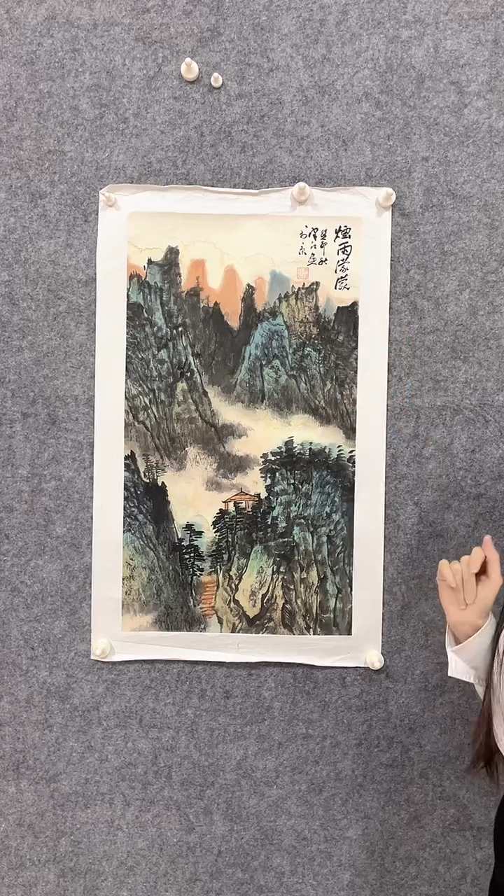 【闪购商品】国画绘画作品-2.7平尺