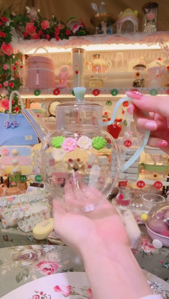 小花仙煮茶壶——手工制作品质好！