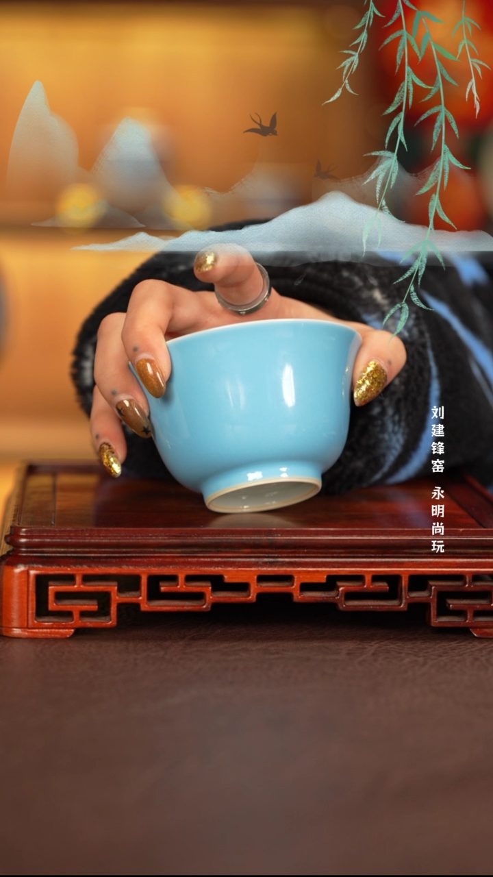【闪购商品】杯子景德镇手工手绘陶瓷
