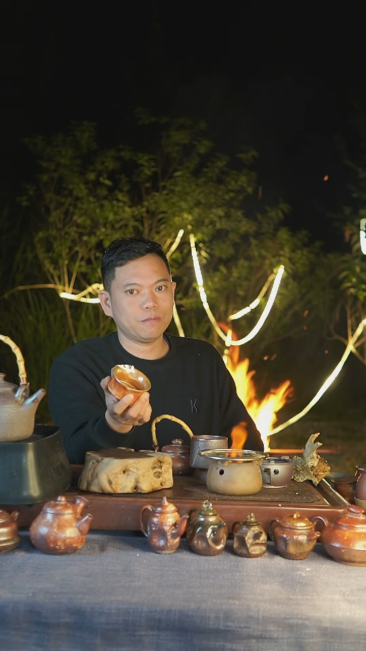 紫砂全手工马蹄杯