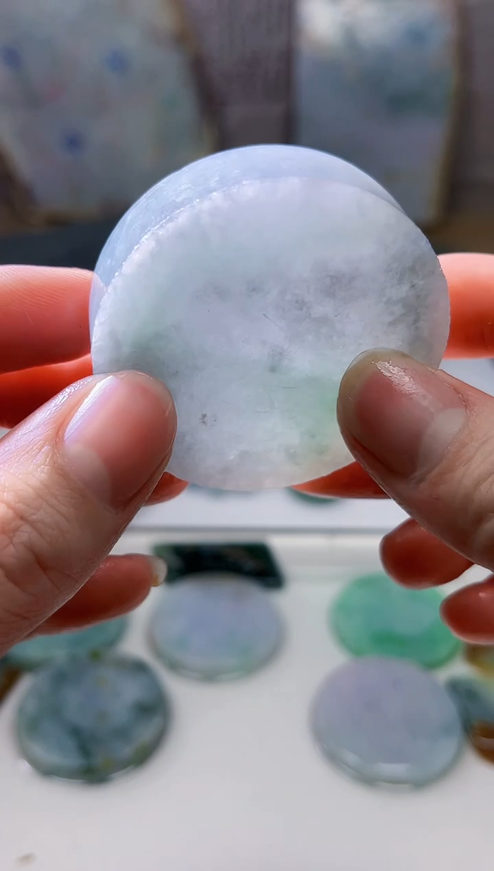 裸石翡翠天然翡翠A货石 南 754