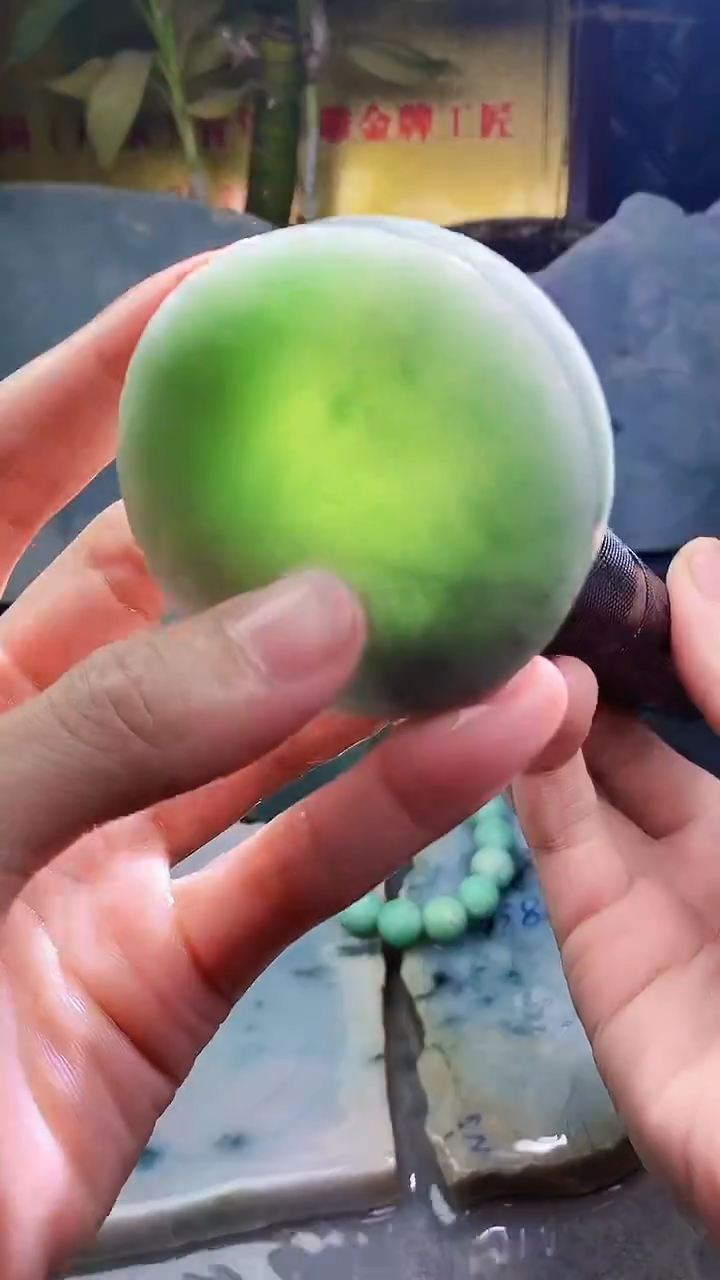 未镶嵌挂件翡翠小雨201