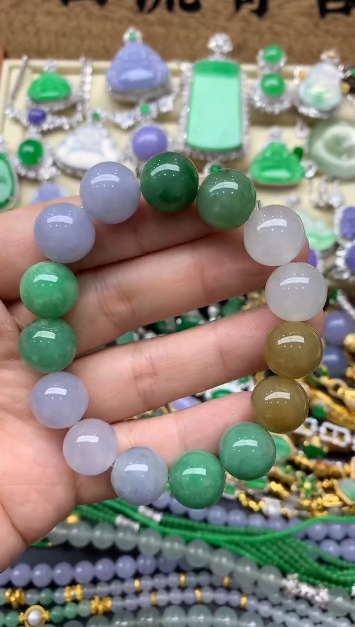 【闪购商品】翡翠手链未镶嵌188-中国好珍宝