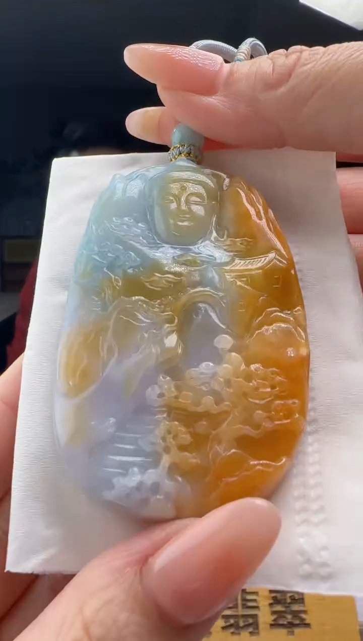 【闪购商品】翡翠吊坠(不含链)未镶嵌YJ@@960Q3J14809