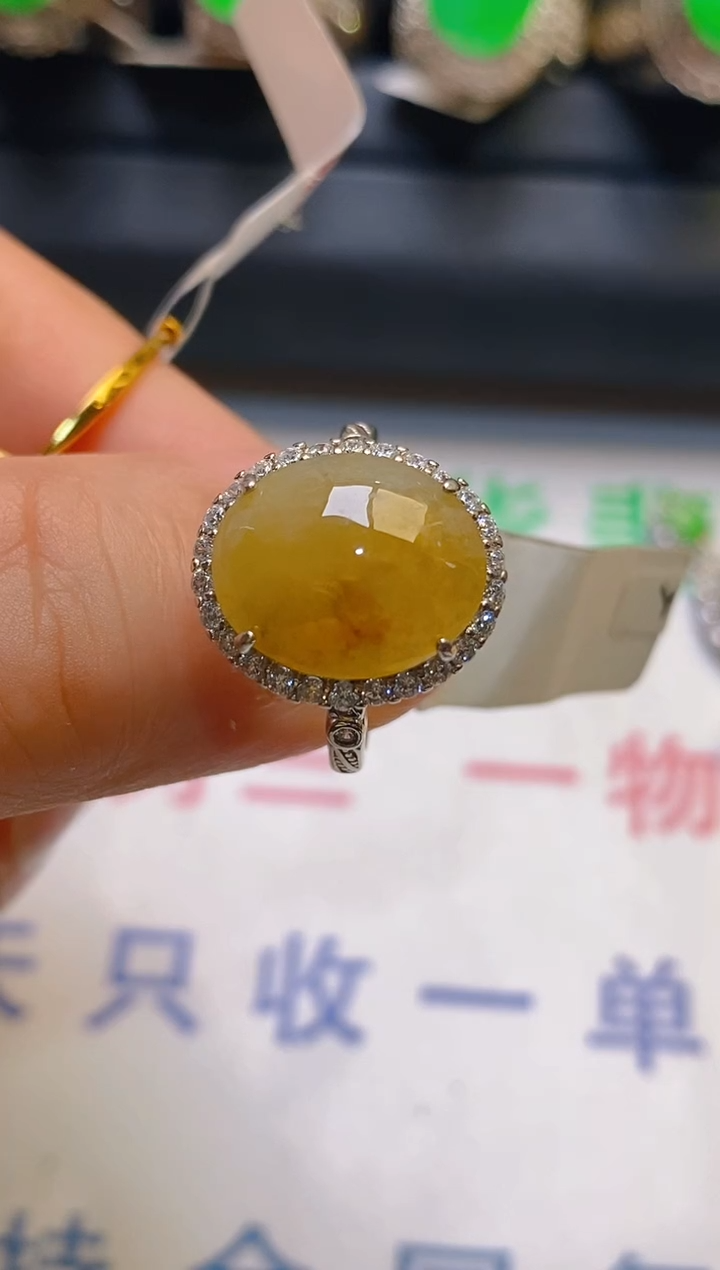 【闪购商品】翡翠耳饰银S925镶嵌天然A货翡翠1