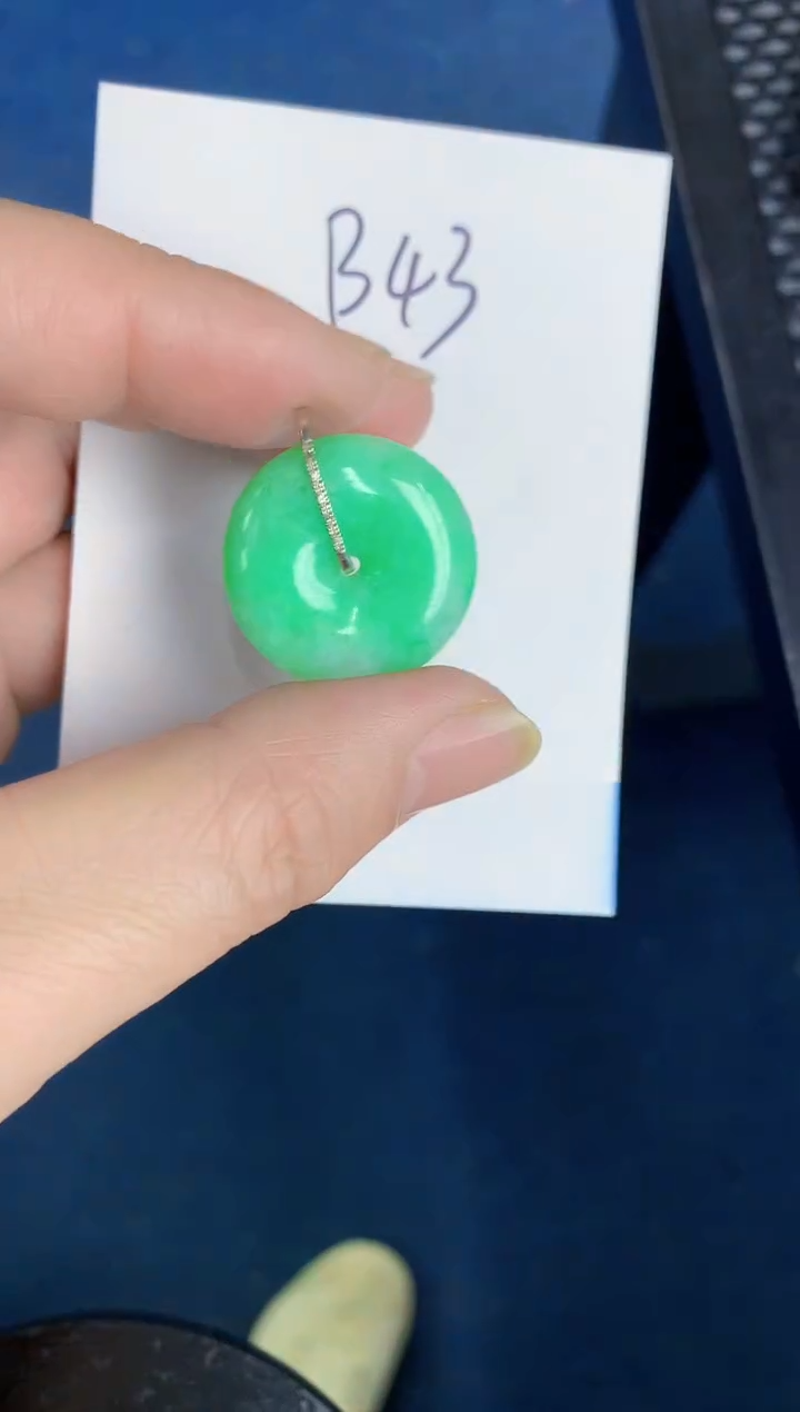 【闪购商品】翡翠颈饰18K金镶嵌000000000