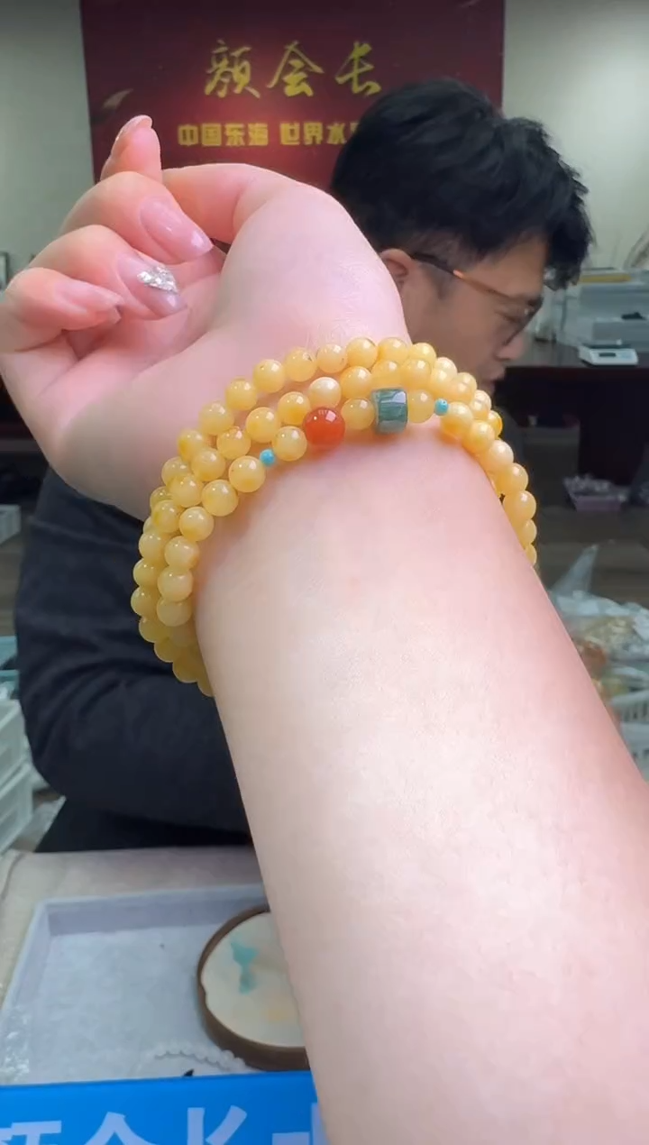 【闪购商品】蜜蜡颈饰未镶嵌多样性发一件 310