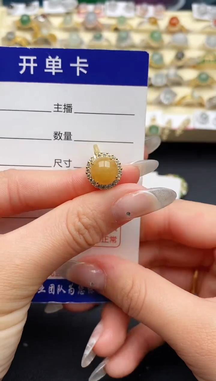 【闪购商品】翡翠戒指银S925镶嵌222222222+7