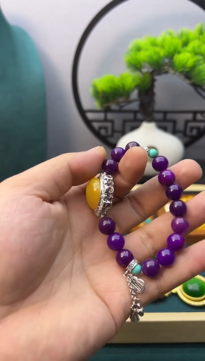 【闪购商品】苏纪石（舒俱来）手链银S925镶嵌S279       