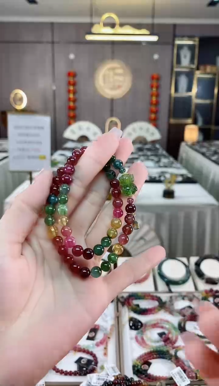 【闪购商品】两圈手串未镶嵌碧玺（多样性发一条）hon