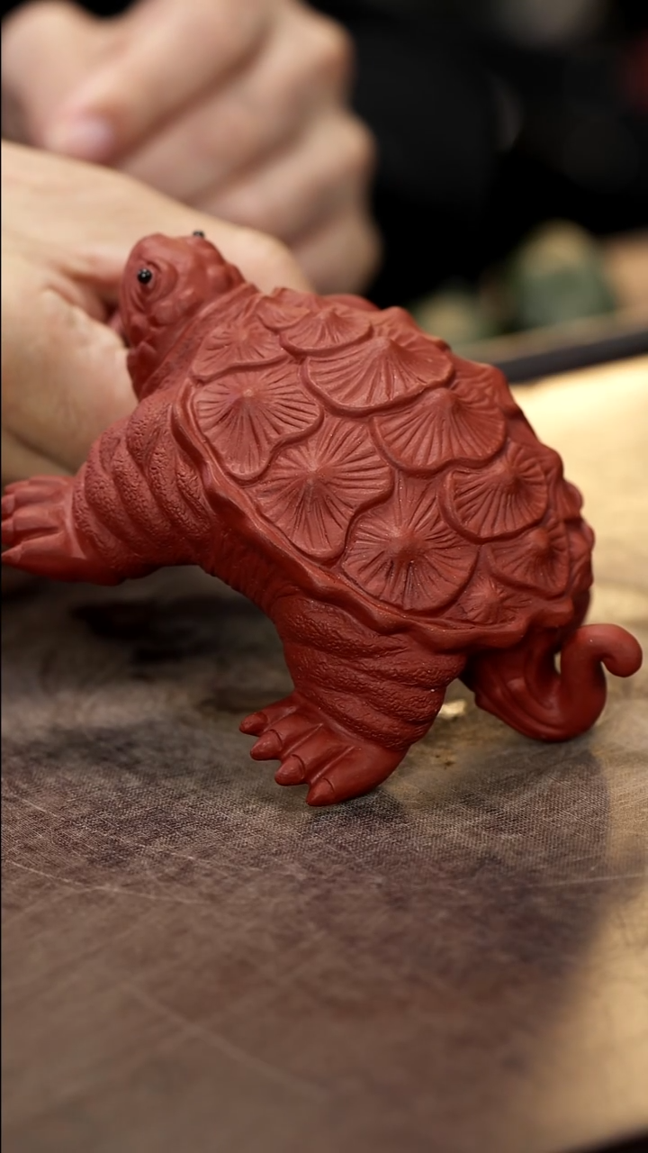 紫砂茶宠紫砂鳄龟