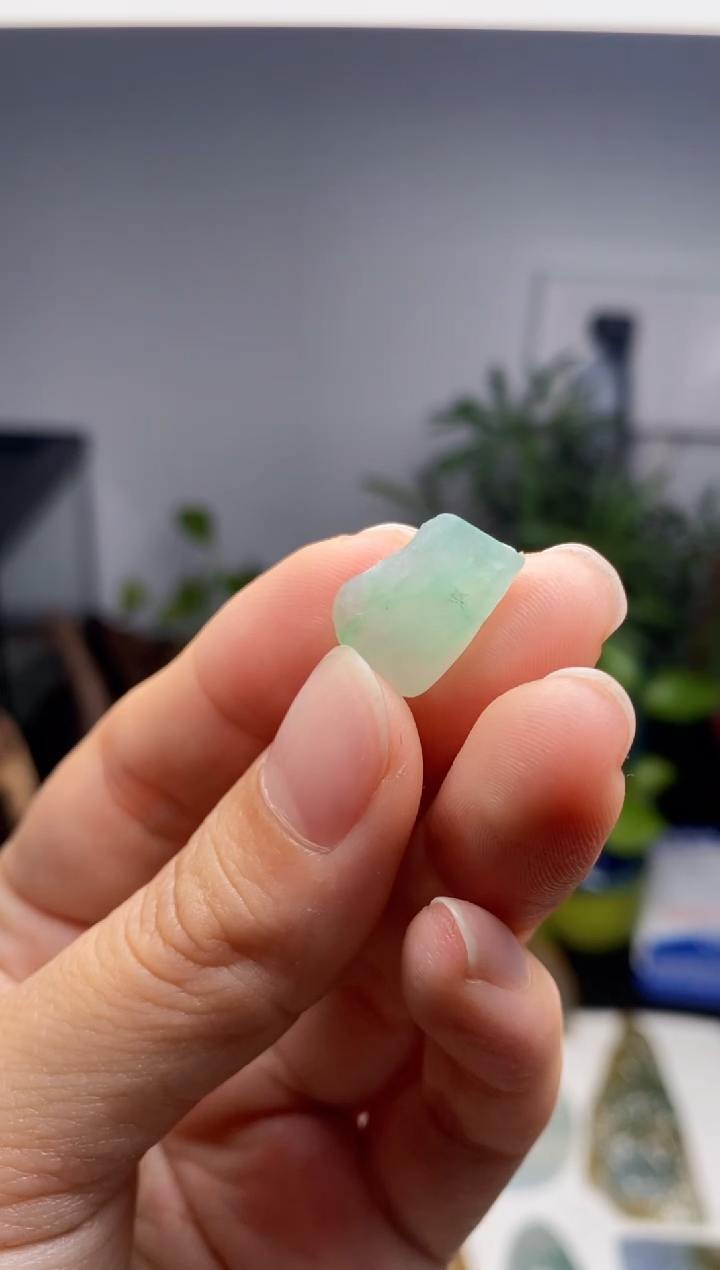 【闪购商品】定制翡翠未镶嵌翡翠片料定制未镶嵌3.3-7