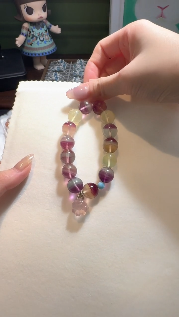 【闪购商品】萤石手串未镶嵌萤石手串