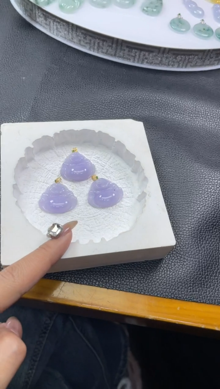 【闪购商品】定制翡翠18K金镶嵌DDH94572/多样性发一件