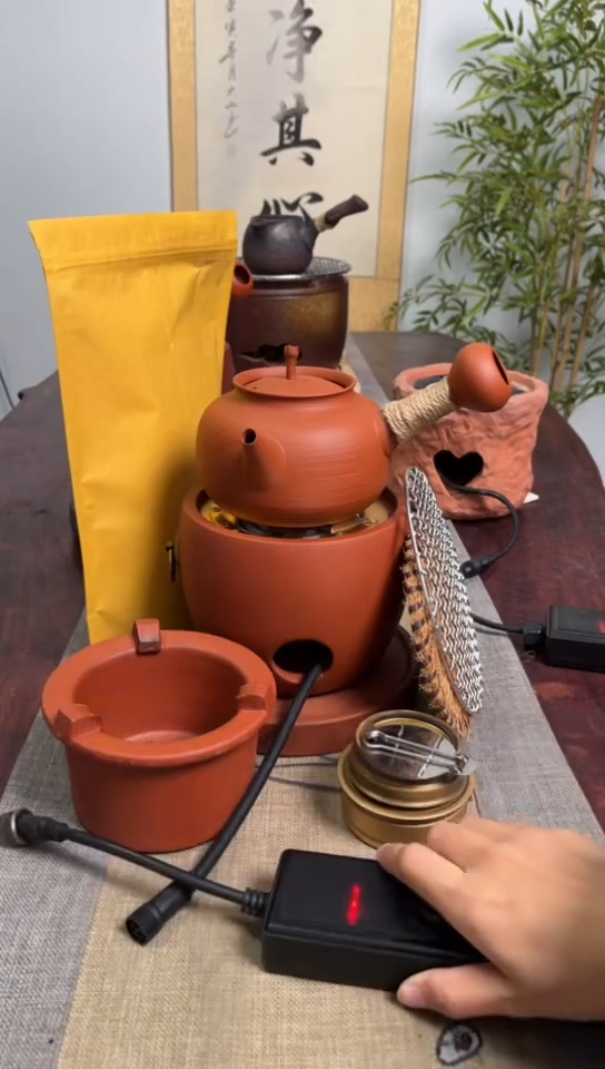 【闪购商品】圆口炉＋电炉丝＋苹果壶＋酒精灯8件套