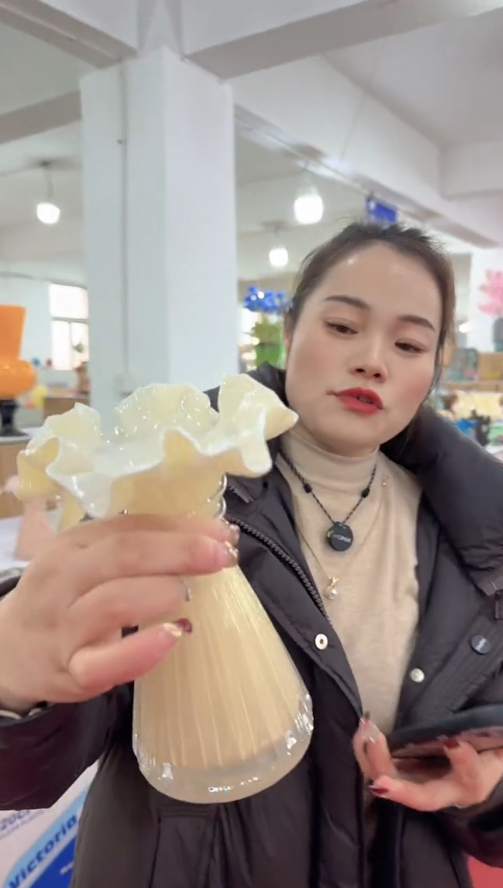 【闪购商品】琉璃迪喜花器-n-早35