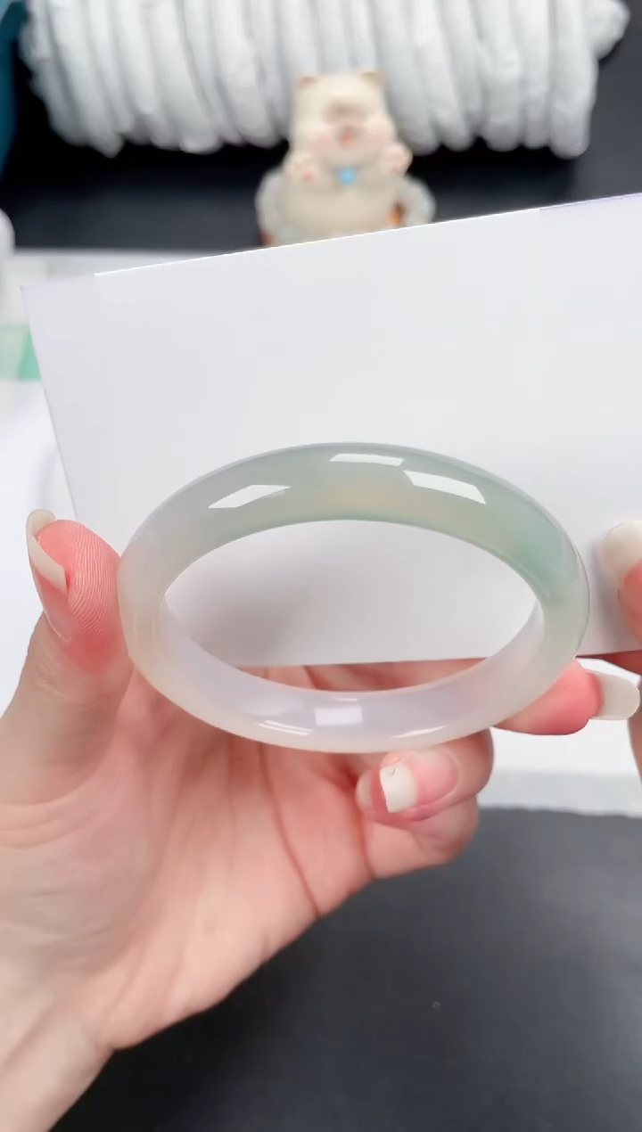 石英质玉手镯未镶嵌173-56.5