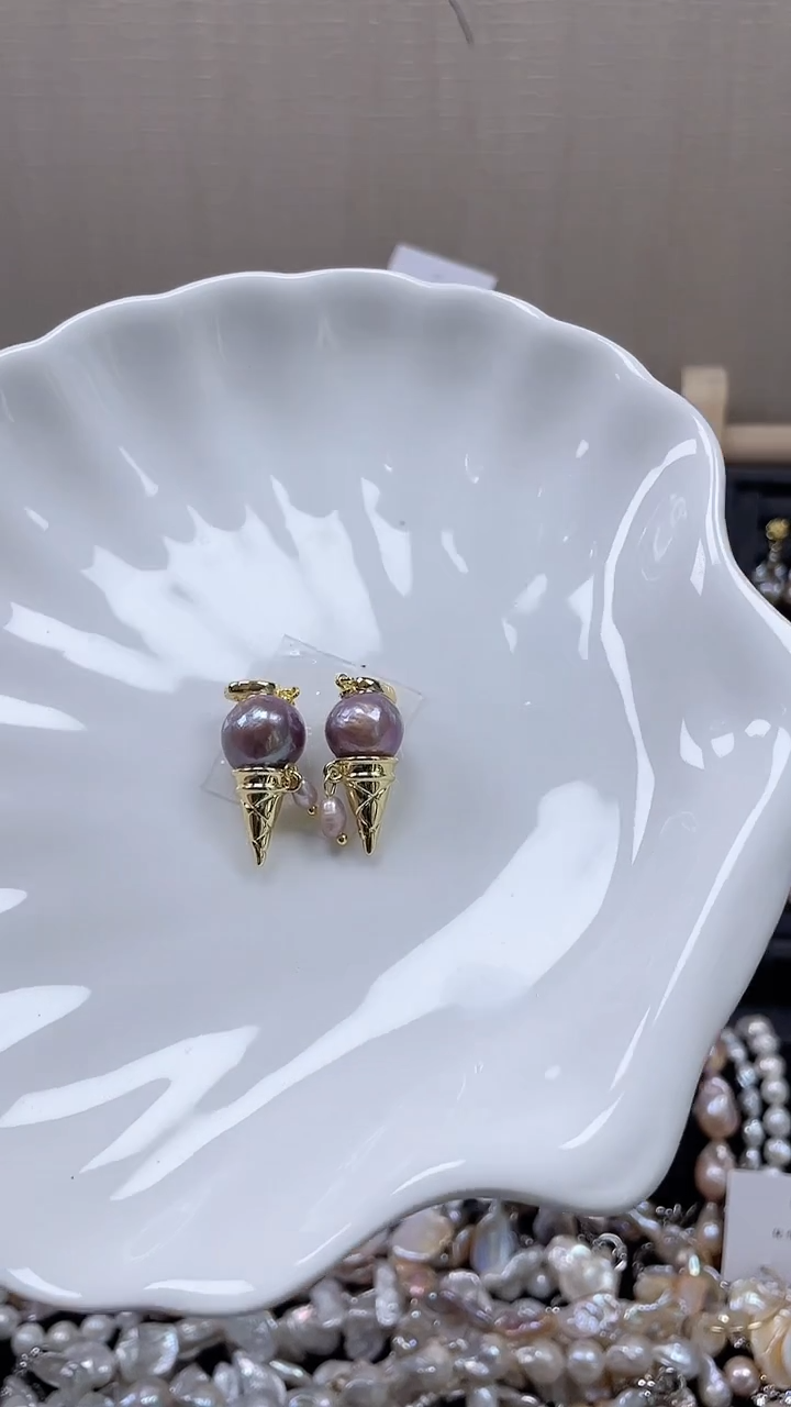 未镶嵌吊坠淡水珍珠【纯恬饰品】（多样性发货发一）