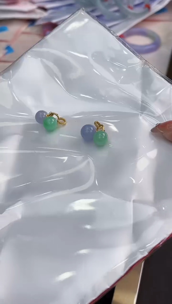 【闪购商品】翡翠颈饰18K金镶嵌多样性发其一