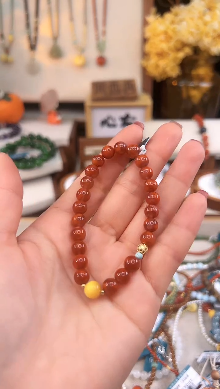 【闪购商品】南红玛瑙手饰未镶嵌@@B921C012881