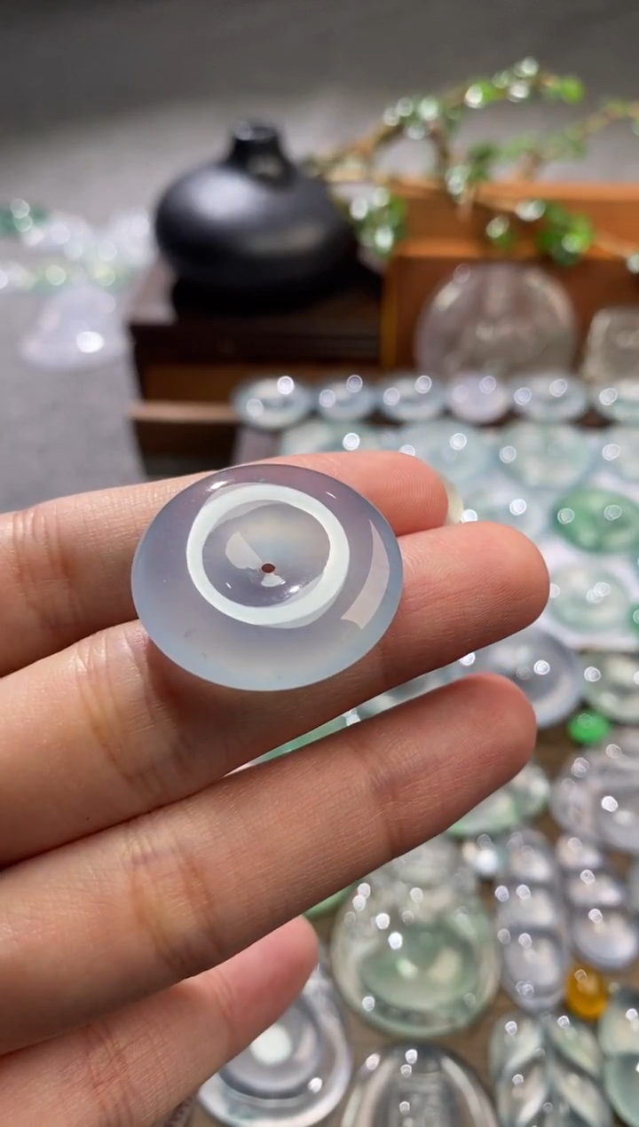 吊坠(不含链)未镶嵌翡翠扣子