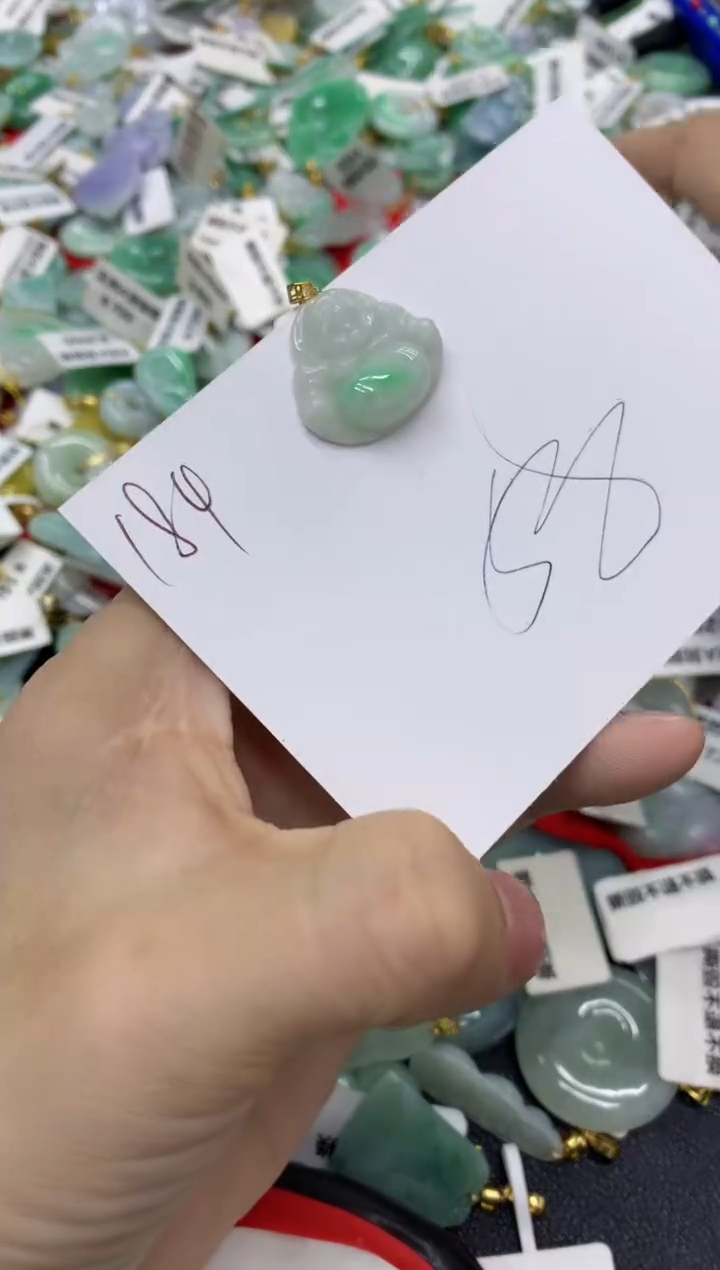 【闪购商品】翡翠颈饰18K金镶嵌1111111111