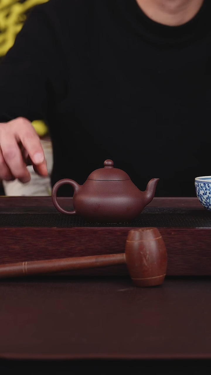 【闪购商品】紫砂茶壶半手工·梨形·170cc