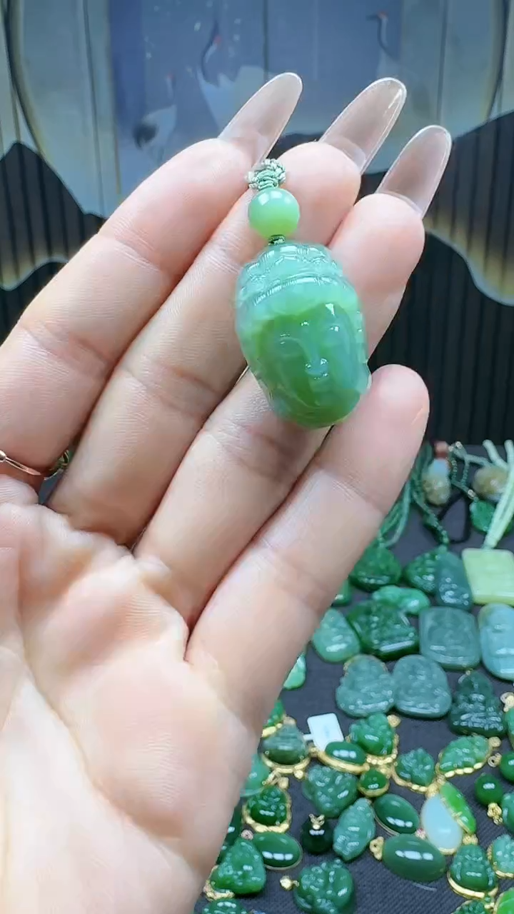 【闪购商品】和田玉挂件未镶嵌1