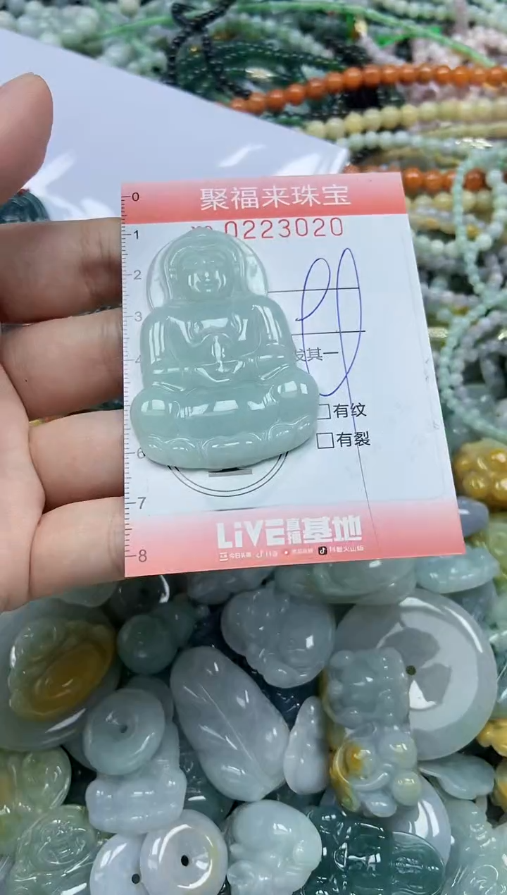 未镶嵌挂件翡翠闪购0223020