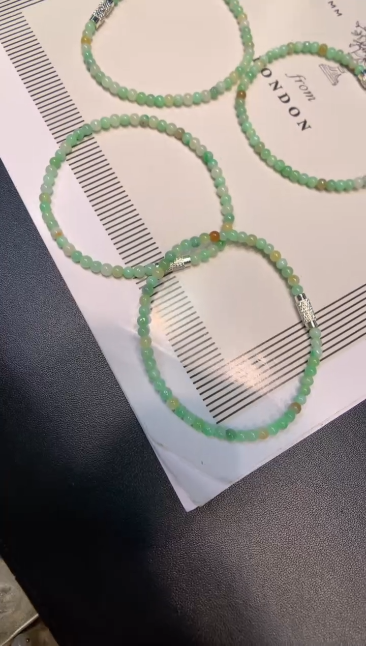 未镶嵌手串翡翠手串  多样性发一件