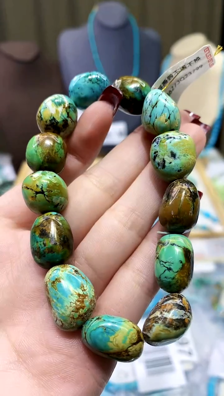 【闪购商品】绿松石手串未镶嵌494