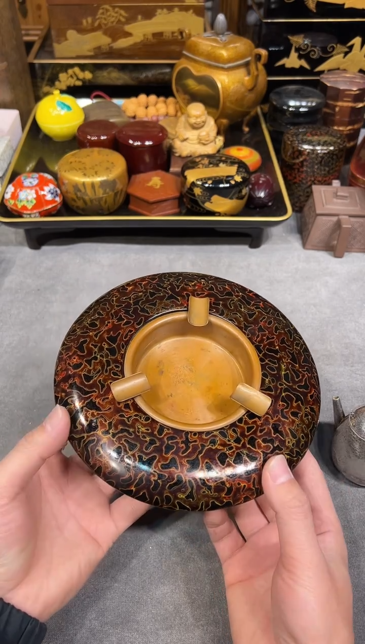 菠萝漆 华子缸11