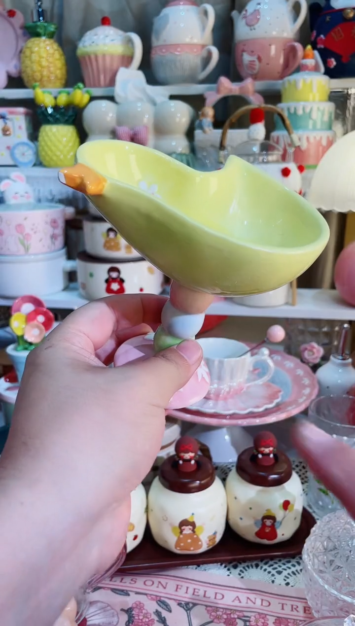 【闪购商品】瓷片小鸡水果碗 瑕疵