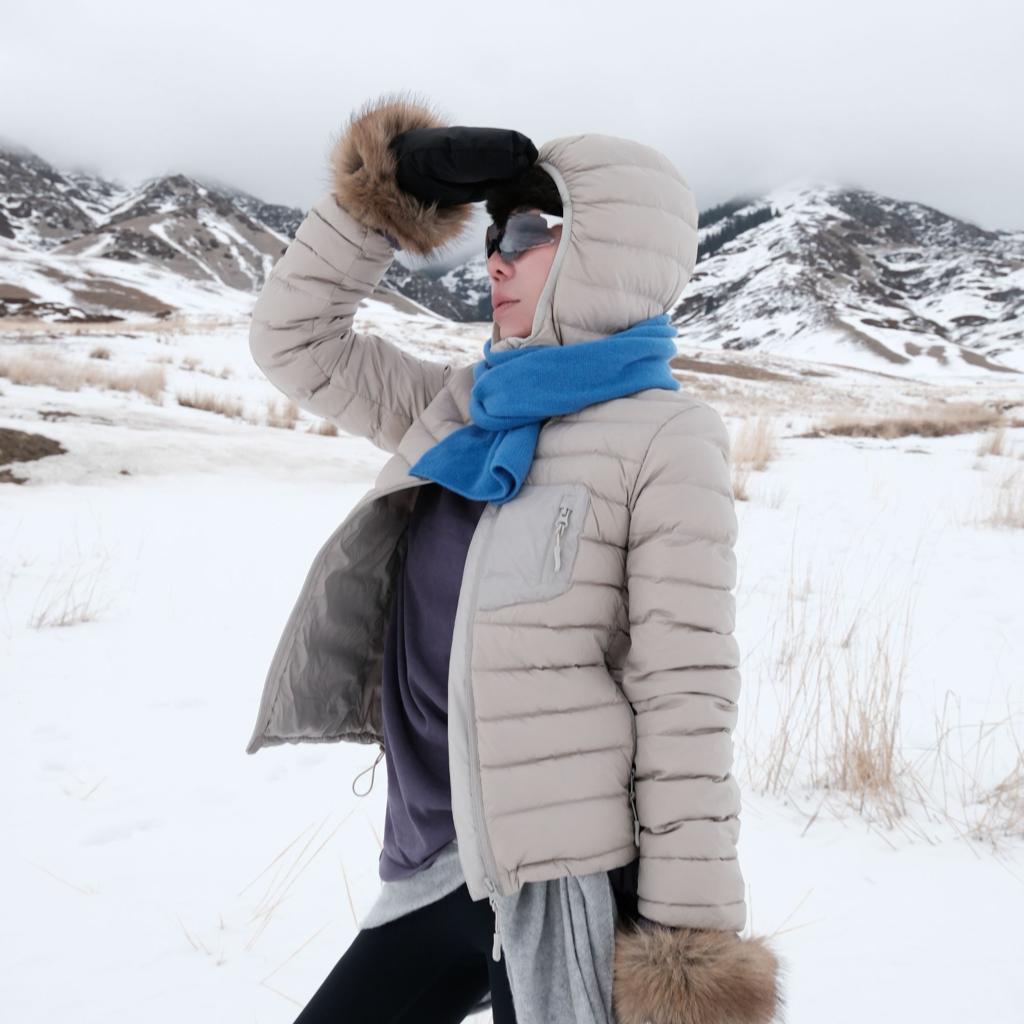 Without Memory 【排骨服】短款连帽轻便拉链90白鹅绒WW8178