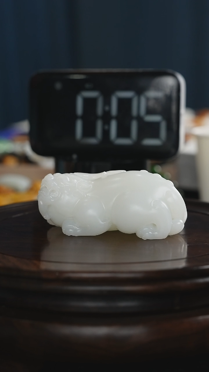 颈饰未镶嵌和田玉忠**粹和田玉貔貅