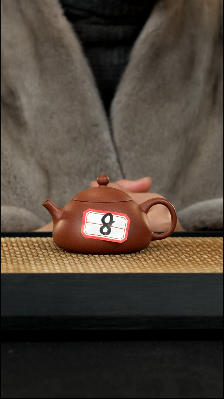 宜兴紫砂壶8文旦