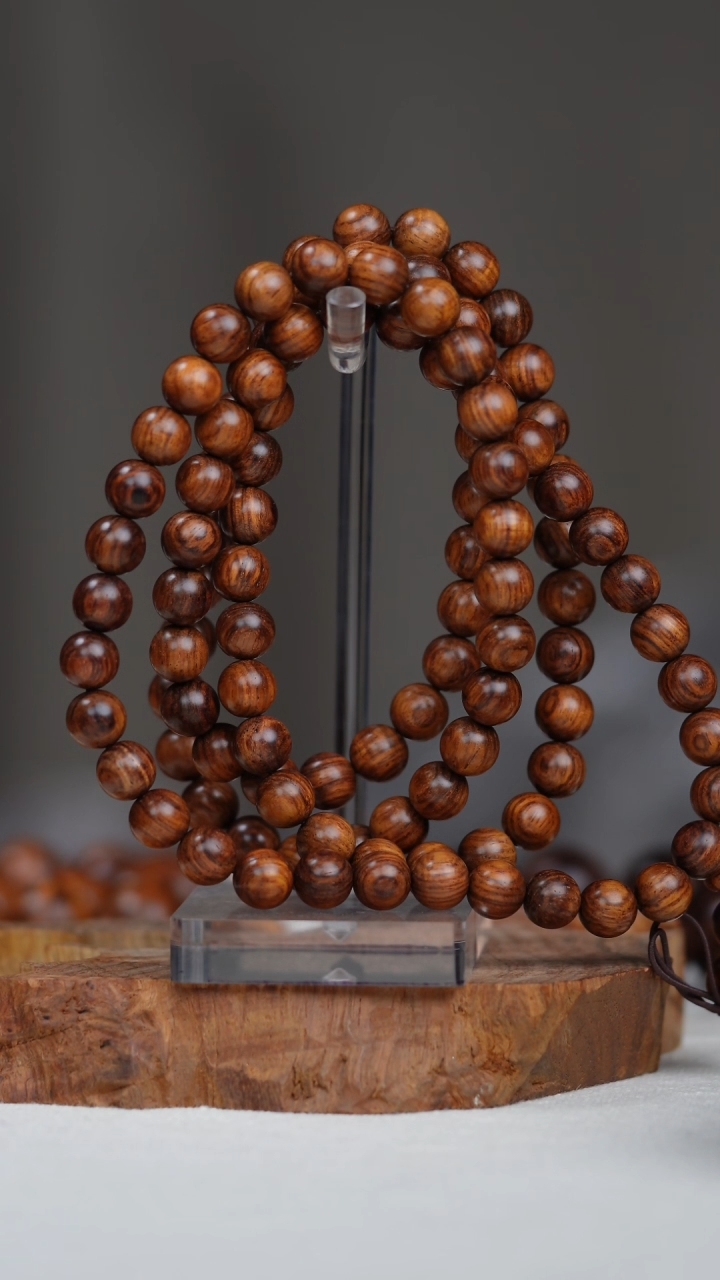 【闪购商品】黄花梨/降香黄檀手串/手链越南黄花梨1.0/108手链02