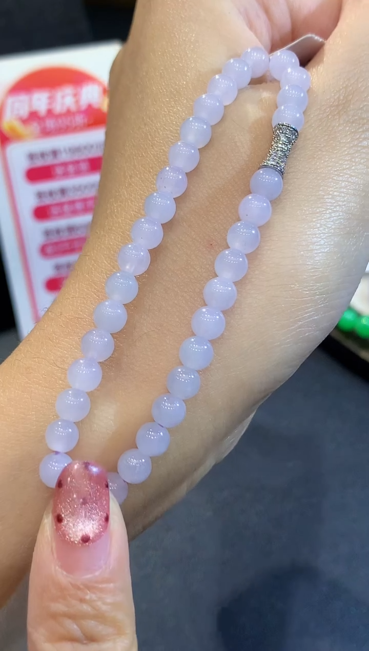 未镶嵌手串翡翠多样性发其一