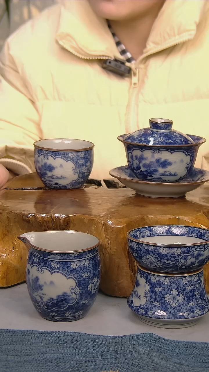 【闪购商品】简装家用款4件套 陶瓷家用茶具系列