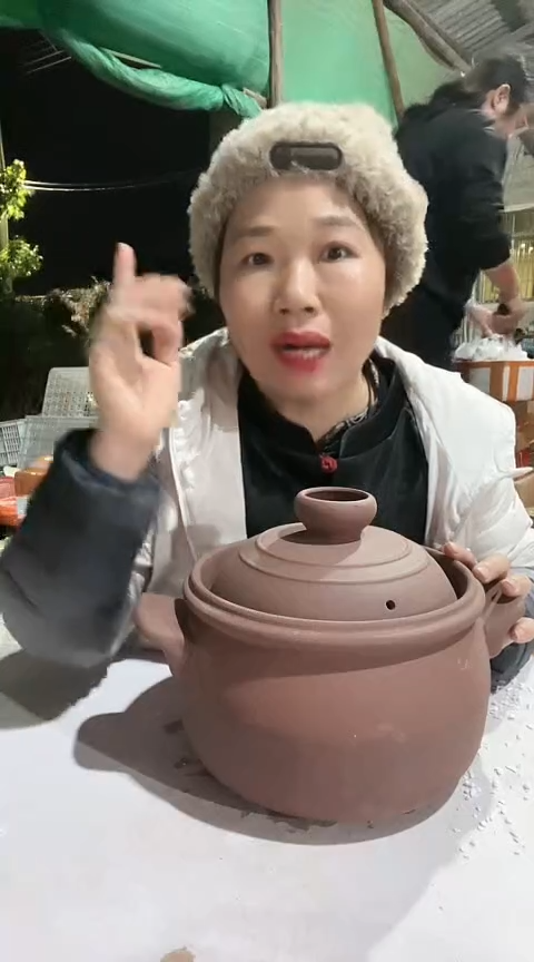 陶瑕疵4.0红色原陶大肚锅