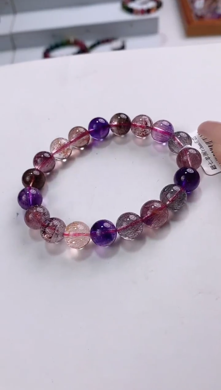 【闪购商品】水晶超七单圈10*未镶嵌多人多样性发其一