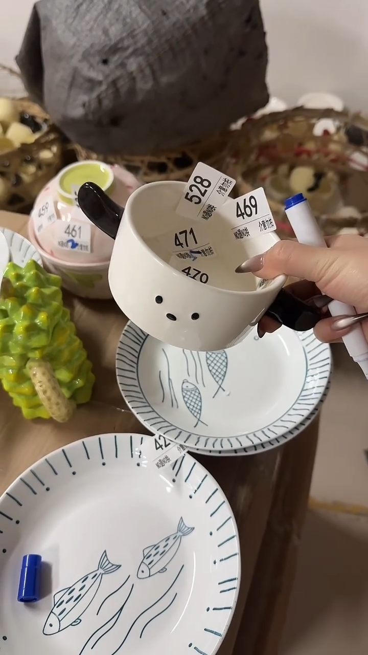 陶瓷手柄款微瑕四单包邮528